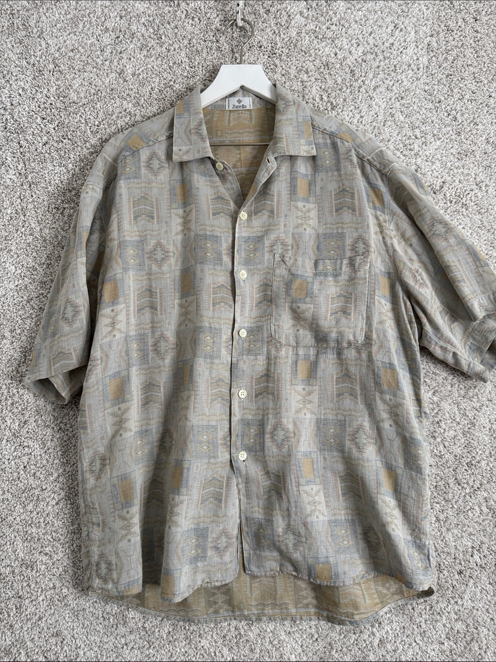 Zanella Southwestern Lightweight Italian shirt